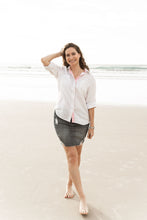 Load image into Gallery viewer, Signature Pink Stripe Linen Shirt

